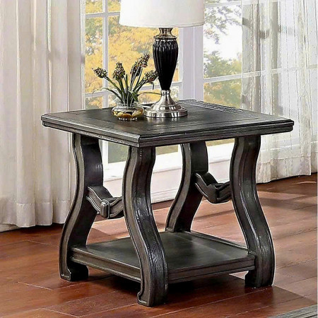 T046-2 Ashley : Bàn End , Đôn Trang Trí